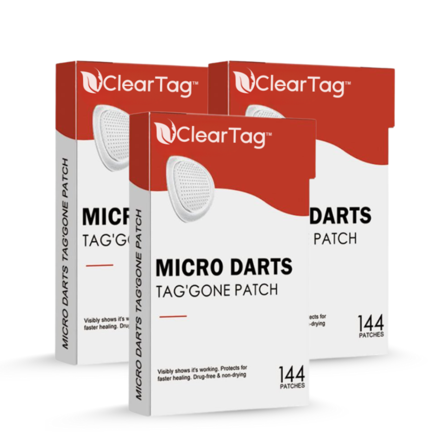 ClearTag™ | Micro Darts Tag Gone Patch