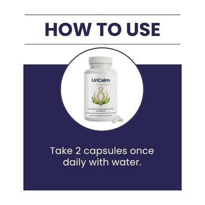 UriCalm™ | Natural Bladder Control Capsules