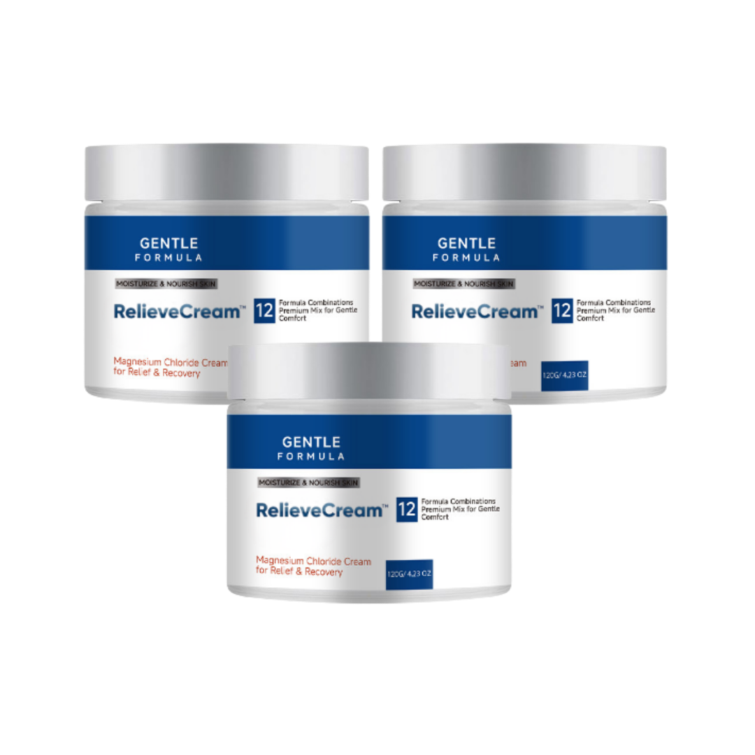RelieveCream™ | Magnesium Chloride Cream for Relief and Recovery