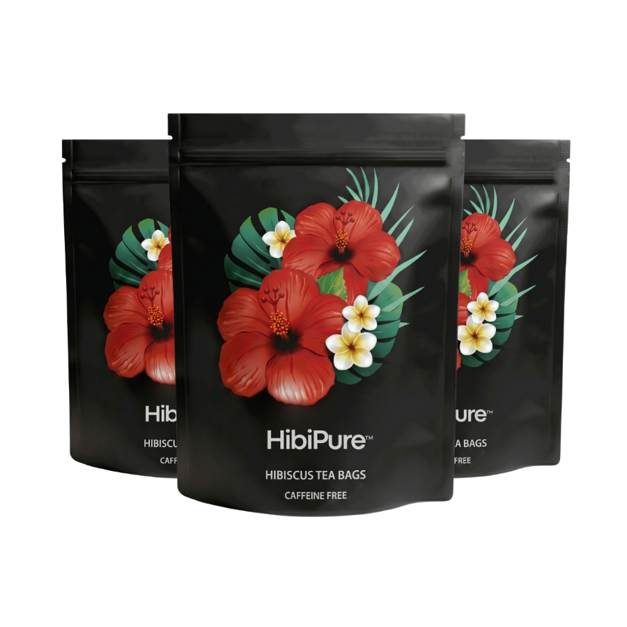 HibiPure™ | Organic Hibiscus Tea Bags