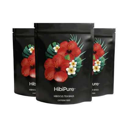 HibiPure™ | Organic Hibiscus Tea Bags
