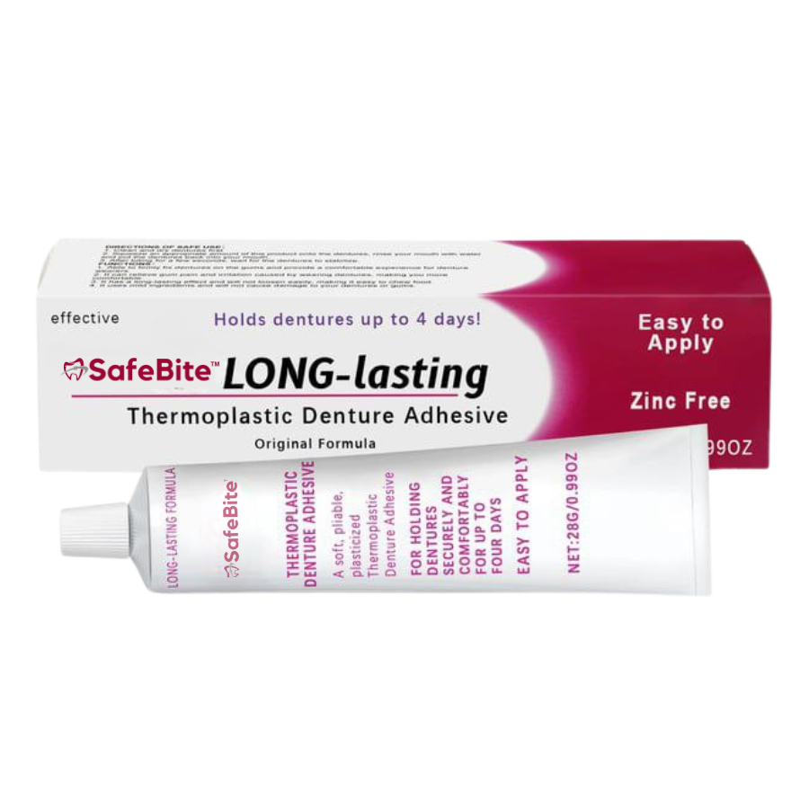 SafeBite™ | Denture Adhesive Cream