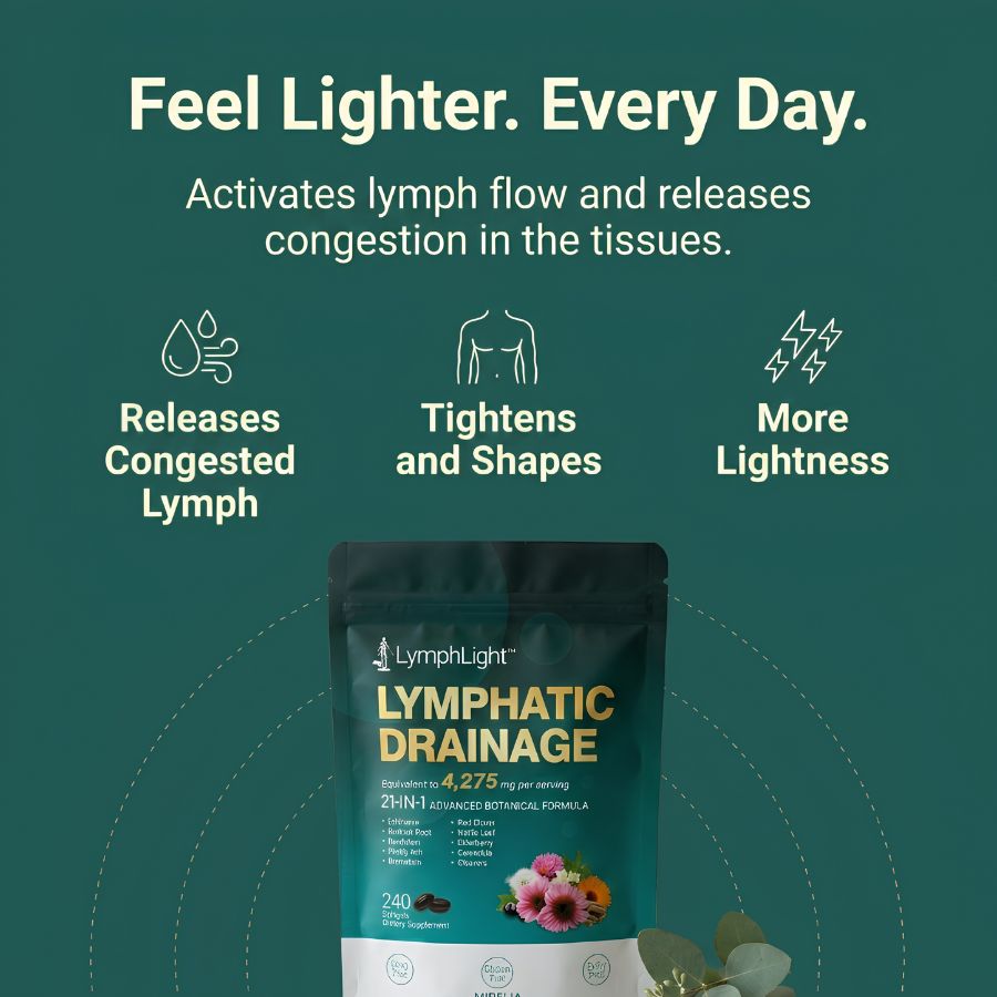 LymphLight™ | Natural Lymphatic Support Softgels