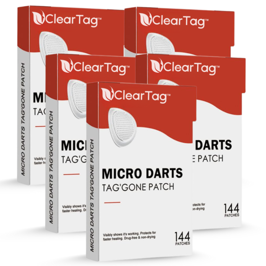 ClearTag™ | Micro Darts Tag Gone Patch