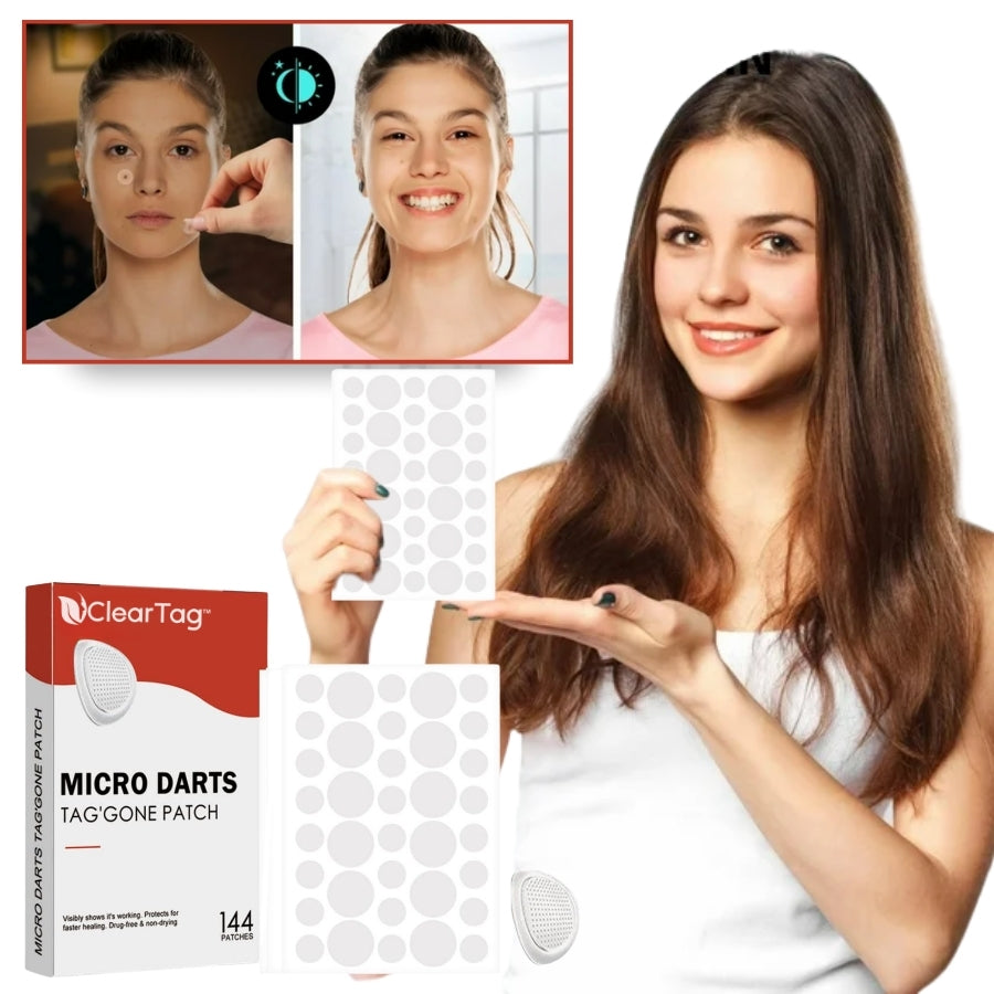 ClearTag™ | Micro Darts Tag Gone Patch