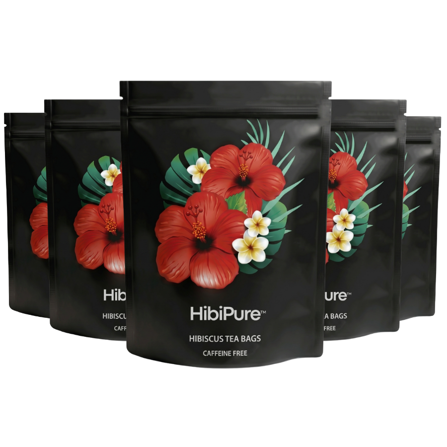 HibiPure™ | Organic Hibiscus Tea Bags