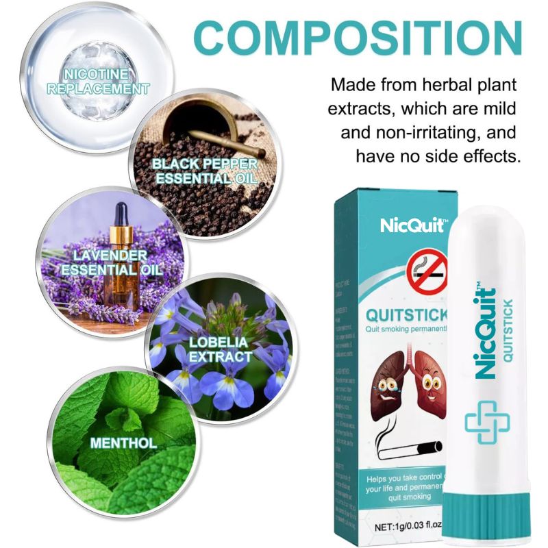 NicQuit™ | Smoking Cessation Inhaler
