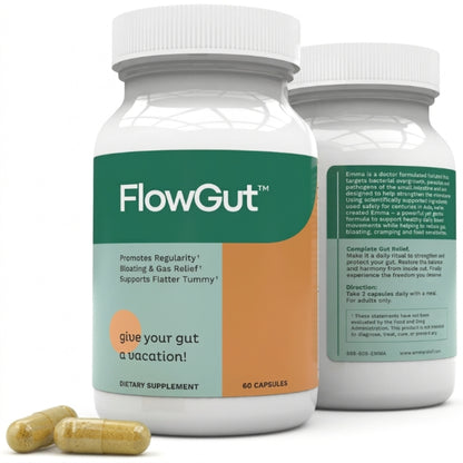 FlowGut™ | Digestive Support Capsules