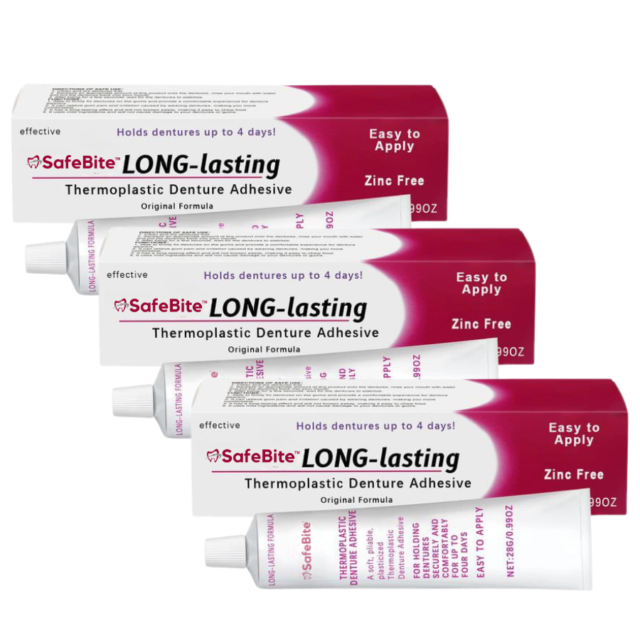 SafeBite™ | Denture Adhesive Cream