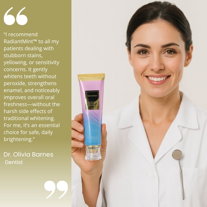 RadiantMint™ | Enamel-Safe Whitening Toothpaste
