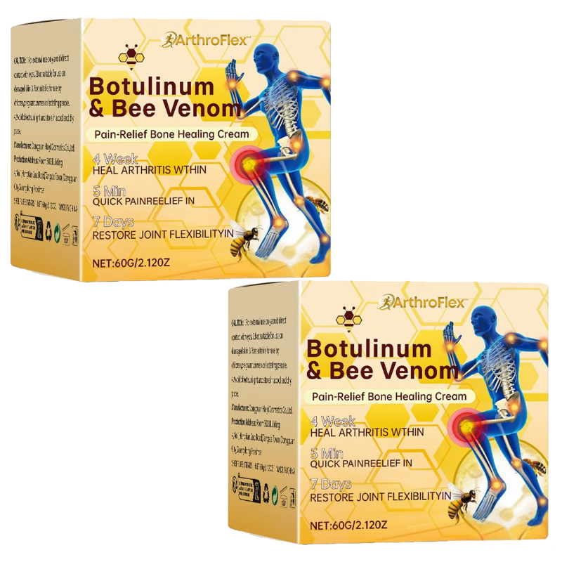 ArthroFlex™ | Botulinum Toxin & Bee Venom for Bone Healing