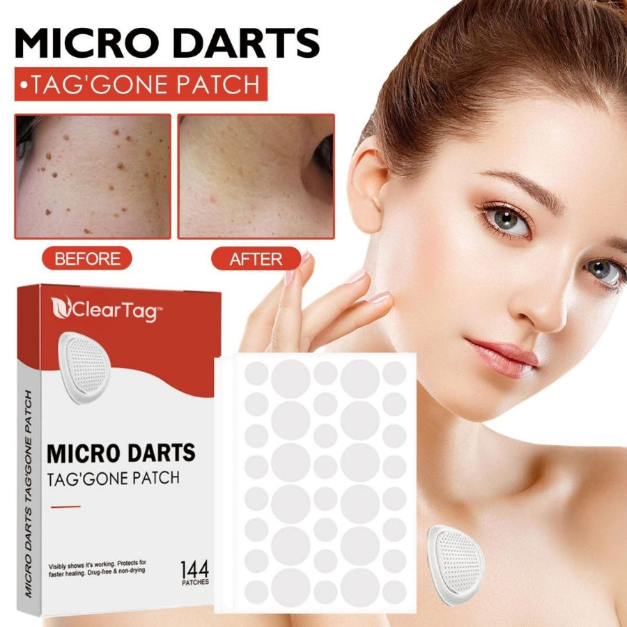 ClearTag™ | Micro Darts Tag Gone Patch