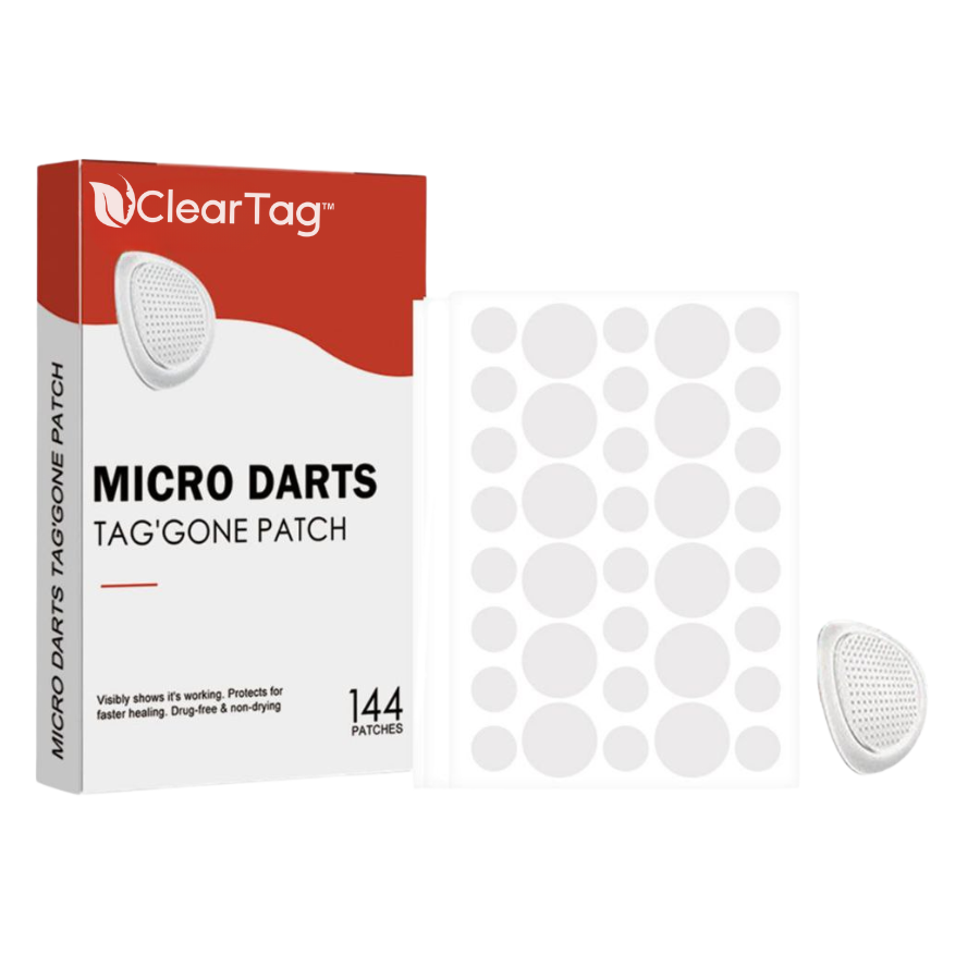 ClearTag™ | Micro Darts Tag Gone Patch