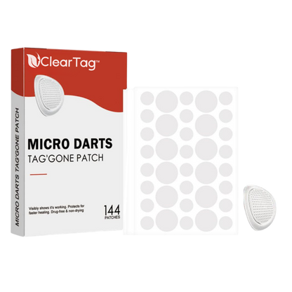 ClearTag™ | Micro Darts Tag Gone Patch