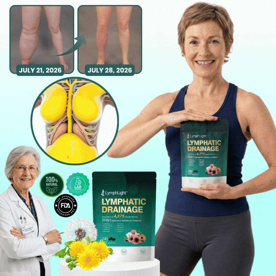 LymphLight™ | Natural Lymphatic Support Softgels