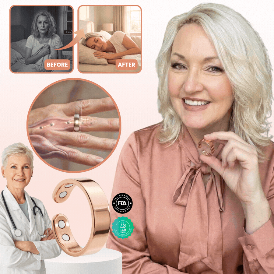 MenoCalm™ | Menopause Magnetic Acupressure Ring