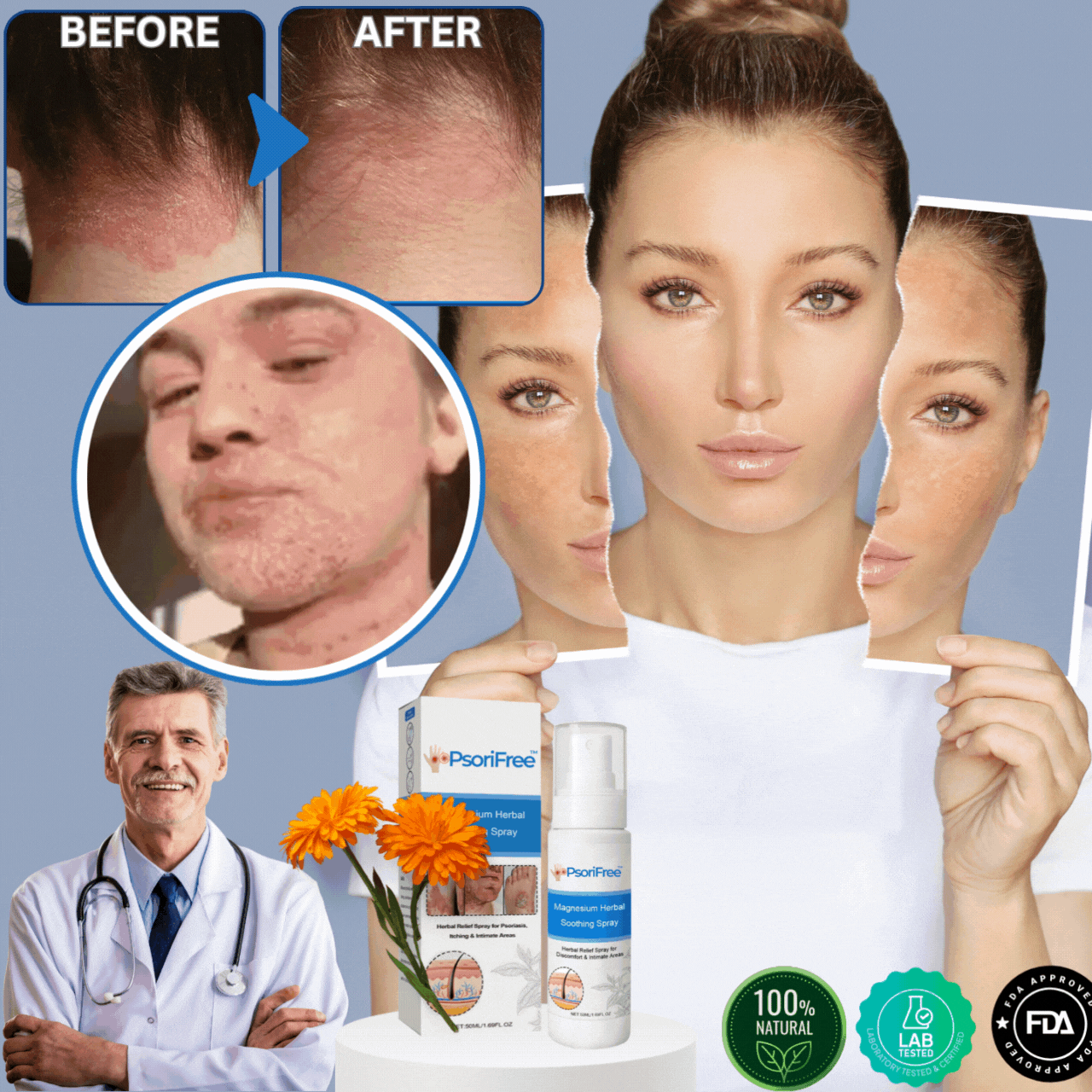 PsoriFree™ | End Redness and Flaking in 5 Days!