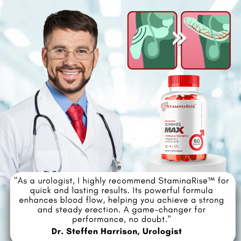 StaminaRise™ Gummy Candies | Increase Penis Size by 5 cm!