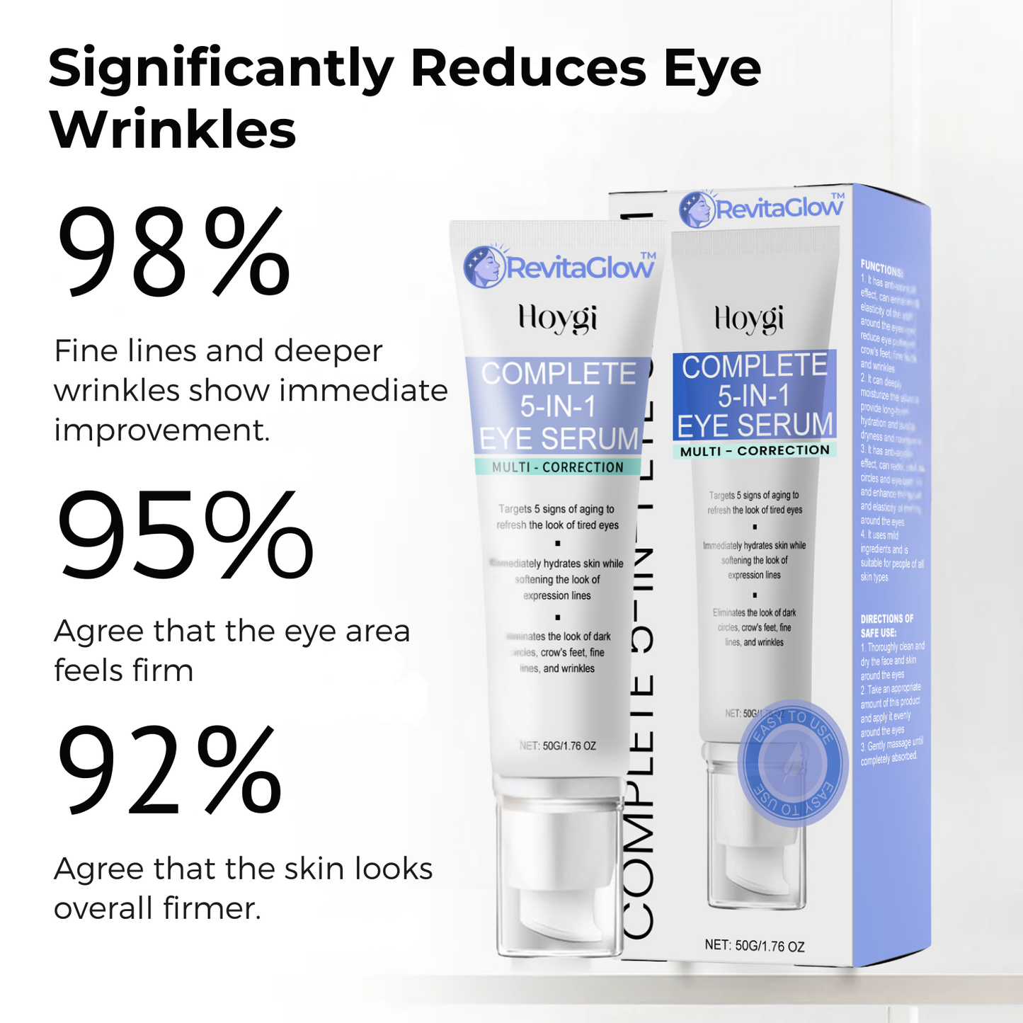 RevitaGlow™ | Erase 95% of Wrinkles, Lift Your Eyes!