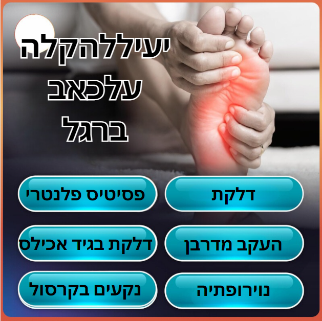 FootGuard™ | הקלה בלתי ניתנת לעצירה לכפות הרגליים