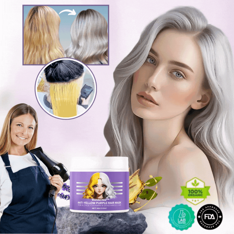 BlondeClear™ | Anti-Yellowing Hair Mask