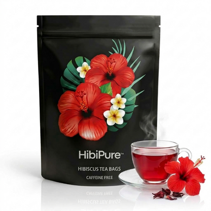 HibiPure™ | Organic Hibiscus Tea Bags