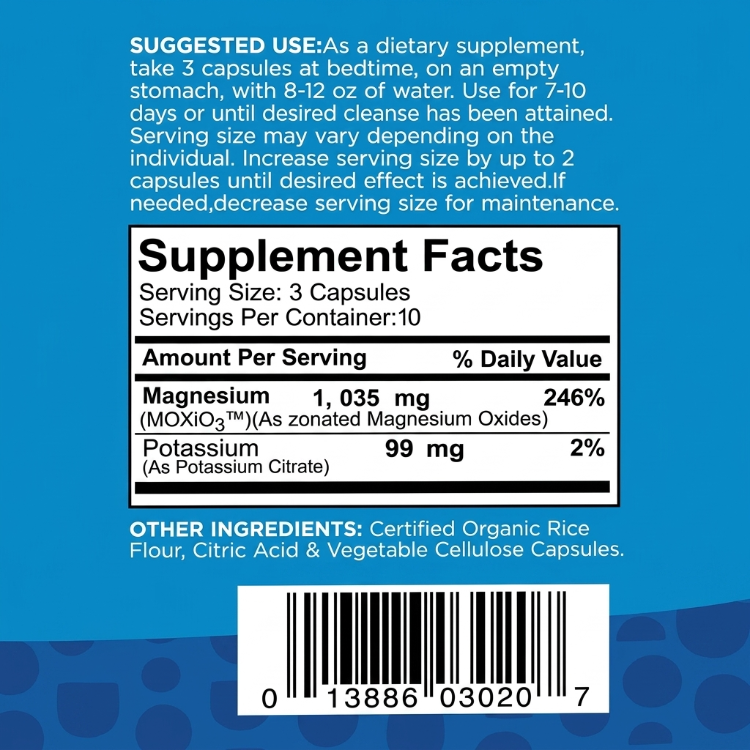 OxivaFlow™ | Magnesium Oxide Capsules