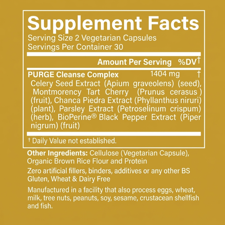 UricEase™ | Daily Uric Acid & Joint Support Capsules